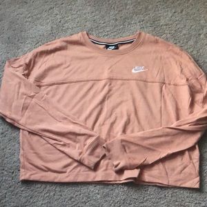 Nike cropped sweatshirt